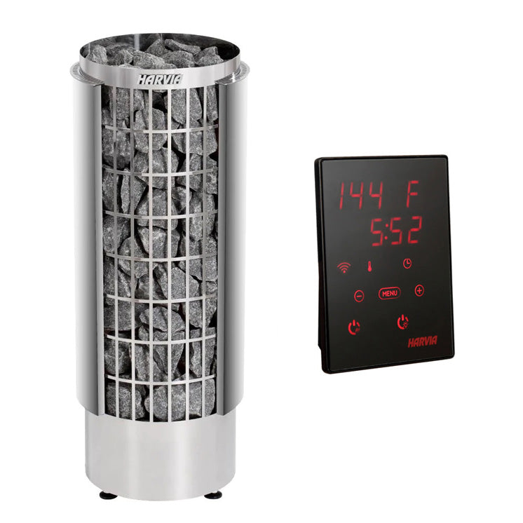 Harvia Cilindro 8 Electric Sauna Heater - Serene Steam & Sauna