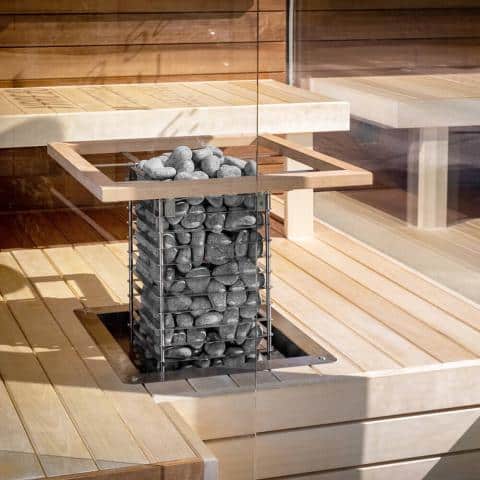 HUUM Embedding Flange for CLIFF/STEEL Heaters - Serene Steam & Sauna