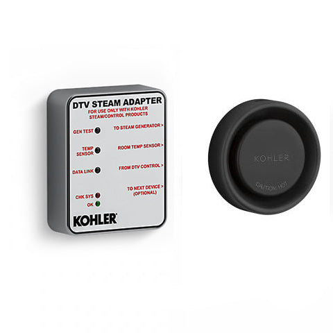 K-5548-K1 Invigoration Series DTV+ Steam Adapter Kit - Serene Steam & Sauna