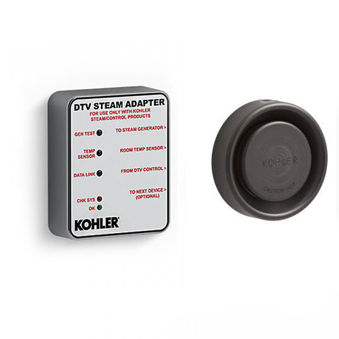 K-5548-K1 Invigoration Series DTV+ Steam Adapter Kit - Serene Steam & Sauna
