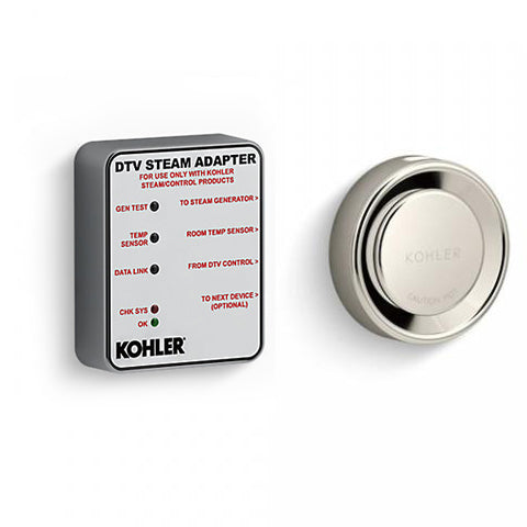 K-5548-K1 Invigoration Series DTV+ Steam Adapter Kit - Serene Steam & Sauna