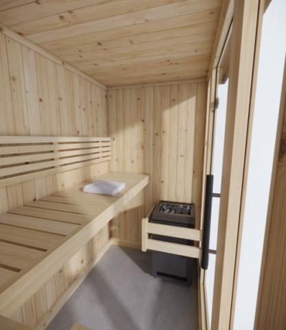 SaunaLife X6 Prebuilt Sauna