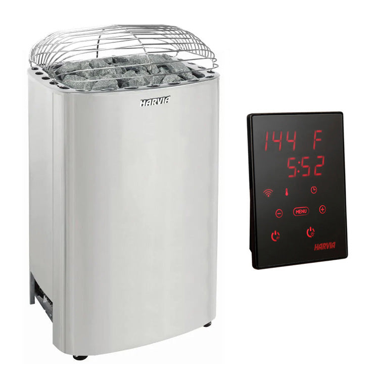 Harvia Club 12.5 Electric Sauna Heater - Serene Steam & Sauna