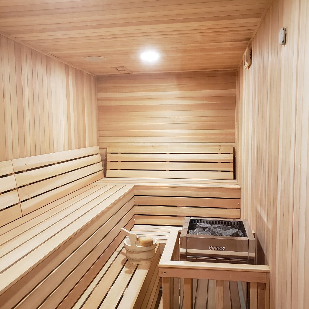 5' x 7' x 7' Tranquility Premium Prebuilt Sauna