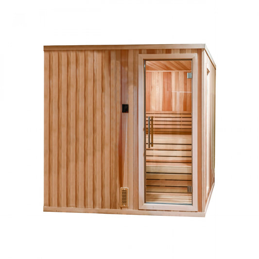 5' x 7' x 7' Tranquility Standard Prebuilt Sauna