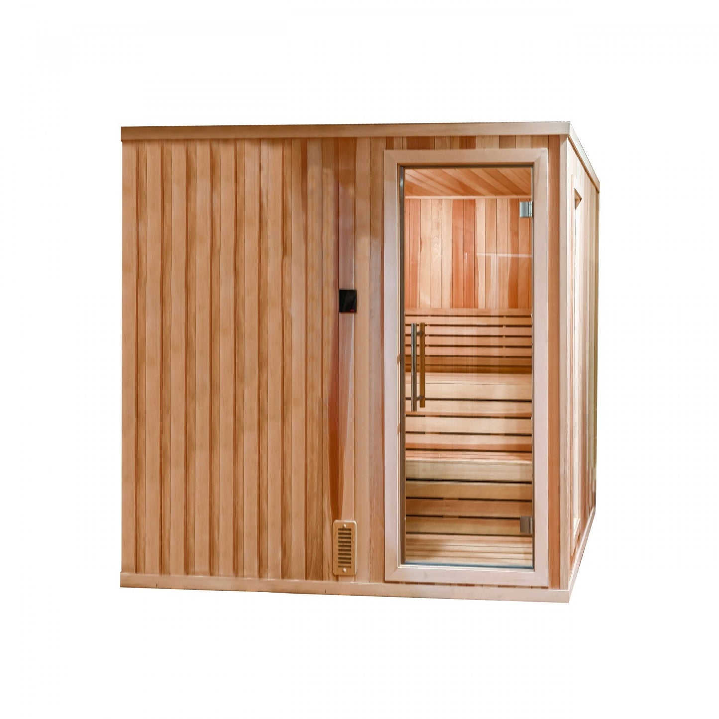 6' x 8' x 7' Tranquility Standard Prebuilt Sauna