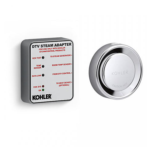 K-5548-K1 Invigoration Series DTV+ Steam Adapter Kit - Serene Steam & Sauna