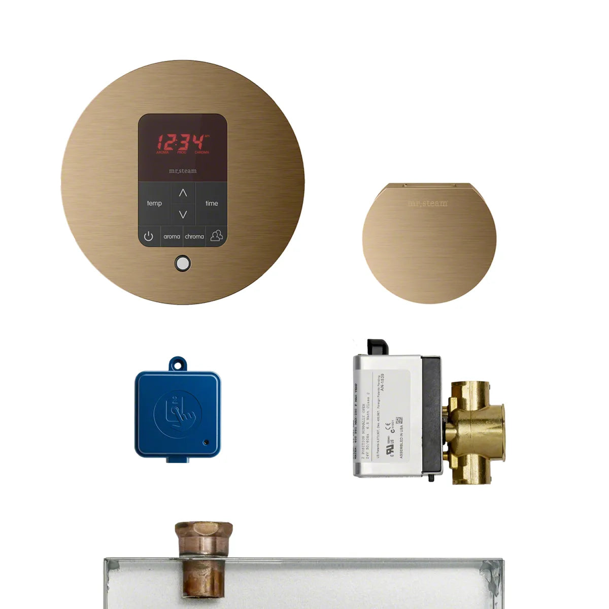 Mr. Steam Butler Round Control Package - Serene Steam & Sauna