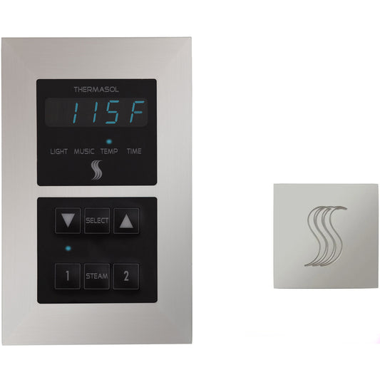 ThermaSol Signature Square Control Package - Serene Steam & Sauna