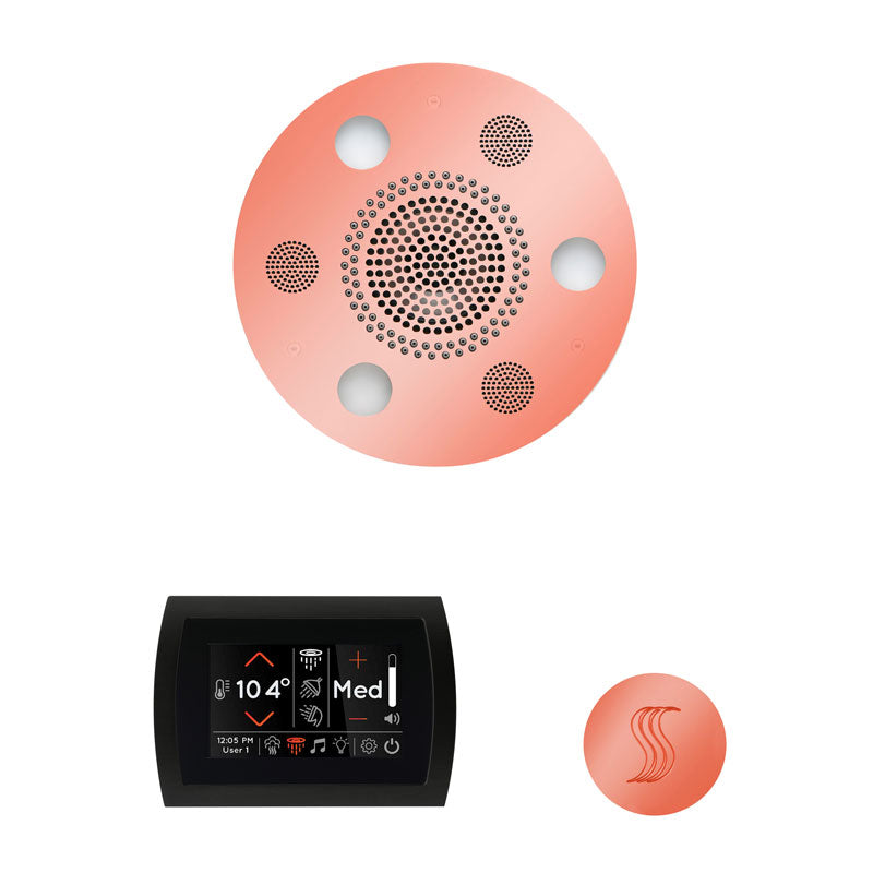 ThermaSol Round Wellness Steam Package with SignaTouch Control - Serene Steam & Sauna