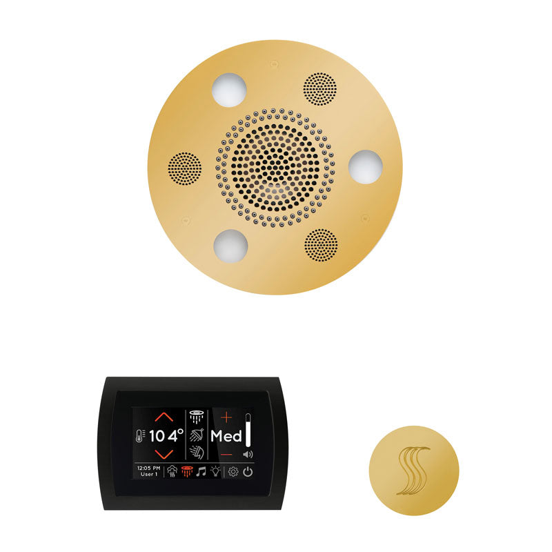 ThermaSol Round Wellness Steam Package with SignaTouch Control - Serene Steam & Sauna