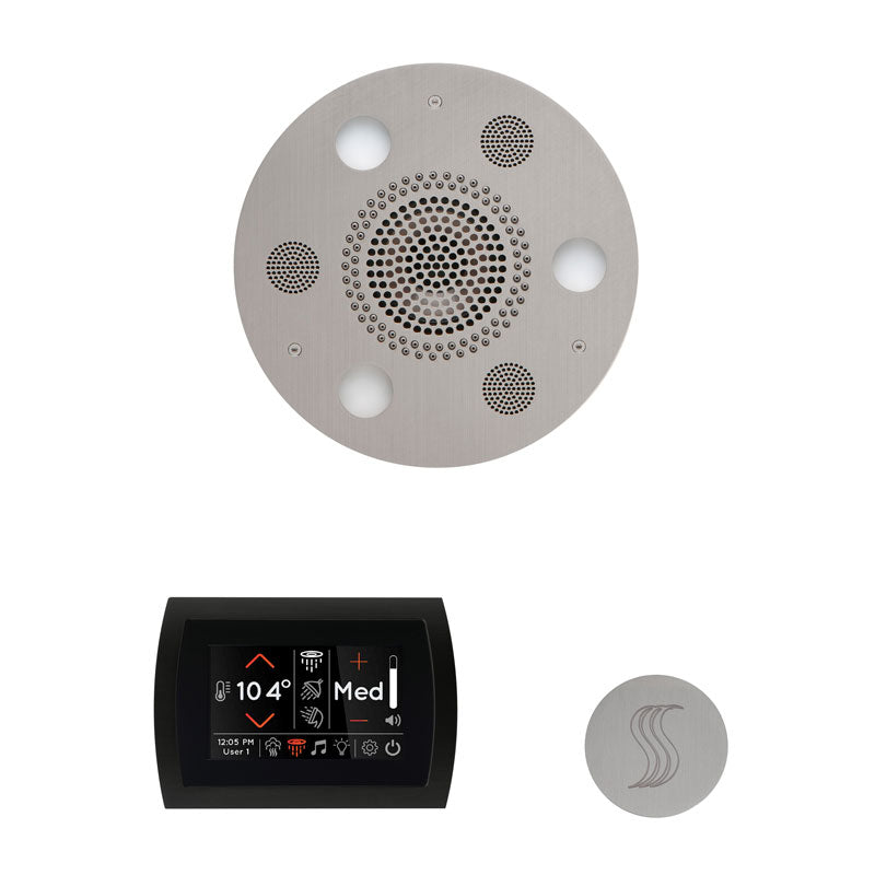 ThermaSol Round Wellness Steam Package with SignaTouch Control - Serene Steam & Sauna