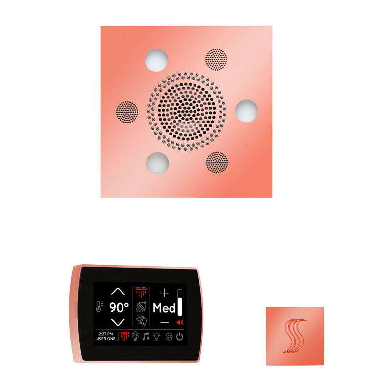 ThermaSol Square Wellness Steam Package with SignaTouch Control - Serene Steam & Sauna